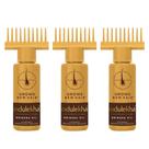 Óleo para o cuidado do cabelo INDULEKHA Bringha 100mL (pacote de 3)
