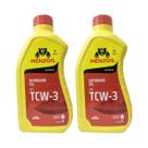 Óleo Premium TCW3 Menzoil 2T Todos Motores de Popa Kit Com 2 litros