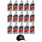 Óleo Quicksilver TCW3 Orig 1 Litro Kit C/15 + Boné Mercury