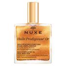 Óleo seco Nuxe Huile Prodigieuse Shimmer 50mL para rosto e corpo e cabelo