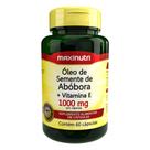 Óleo Semente de Abóbora + Vitamina E 60 Cápsulas Maxinutri Óleo Semente de Abóbora + Vitamina E 60 Cápsulas Maxinutri