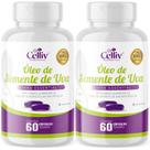 Óleo Semente de Uva 2 Frascos cápsulas 1000mg