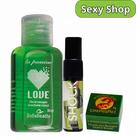 Óleo Shock Plus Menta + Love Hot Menta + Fogo do Dragão Hamamélis