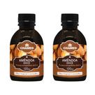 Óleo Vegetal de Amêndoa Doce - 2 frascos de 120 ml Chamed Óleo Carreador Óleo Vegetal de Amêndoa Doce - 2 frascos de 120 ml Chamed Óleo Carreador