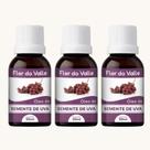 Óleo Vegetal De Semente de Uva 30ml Flor Do Valle - Essencial