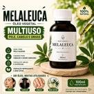Óleo Vegetal Melaleuca 100ml Puro Natural Corpo Pele Cabelos Premium