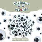 Olhinhos Móveis Para Artesanato - 20Mm Pacote Com 100 Unidades - NYBC