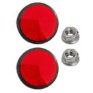 Olho De Gato Refletor Titan 125 76 a 89, Turuna, Ml Vermelho