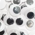 Olho Móvel Para Artesanato Plástico 22mm 140pçs 50g Olho Móvel Para Artesanato Plástico 22mm 140pçs 50g