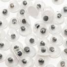 Olho Móvel Para Artesanato Plástico 4mm 600pçs 12g Olho Móvel Para Artesanato Plástico 4mm 600pçs 12g