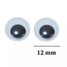 Olho Móvel Tamanho 12mm - 100 Unidades Olho Móvel Tamanho 12mm - 100 Unidades