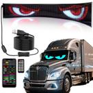 Olhos de LED para pára-brisa de caminhão Devil Eyes Light para carro