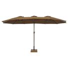 Ombrellone Augusto - Retangular Oversize - Marrom 4,60 M X 2,70 M - 69135