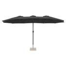 Ombrellone Central Retangular Quiosque Oversize 4,60m Preto 12407 Bel Fix
