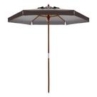Ombrellone Harpia Marrom Haste Madeira com Bagum 2,40 mts 69615 Ombrellone Harpia Marrom Haste Madeira com Bagum 2,40 mts 69615