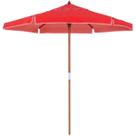 Ombrellone Itapema Bagum Madeira 2,00m Vermelho 201604 Bel Ombrellone Itapema Bagum Madeira 2,00m Vermelho 201604 Bel