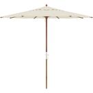 Ombrellone Poliéster Marcel Marrom - 240 cm - 69110