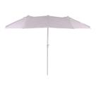 Ombrellone Retangular Oversize 4,50x2,50m Branco BelLazer