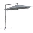 Ombrellone Veneza Suspenso 3m Cinza Bel
