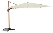 Ombrelone Bege Lateral Aluminio Rotacao 300x300 Cm Cinza Ombrelone Bege Lateral Aluminio Rotacao 300x300 Cm Cinza