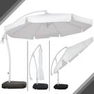 Ombrelone Bel Buzios Branco 3 Metros Giratório & Reclinável