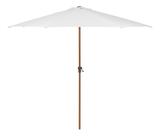 Ombrelone Central Aluminio Branco 3m Branco Ombrelone Central Aluminio Branco 3m Branco