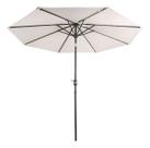 Ombrelone Central De Aluminio Com Luz De Led 250x300 Cm