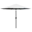 Ombrelone Central ZAKA Alumínio 2.7m Branco