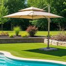 Ombrelone Cloud 3x3m com Base -