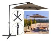 Ombrelone Guarda Sol Lateral Suspenso Veneza Bel Metros P/ Hotel, Bares, Piscina, Varanda, Jardim, Deck Ombrelone Guarda Sol Lateral Suspenso Veneza Bel Metros P/ Hotel, Bares, Piscina, Varanda, Jardim, Deck