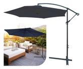 Ombrelone Lateral Guarda Sol 3 Metros P/ Piscina Praia Deck