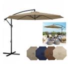 Ombrelone Lateral Suspenso 3m Kauai Guarda Sol Piscina Jardim - AMZ