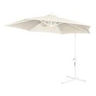Ombrelone Malibu 3m Com Base Jardim E Piscina Mor Bege