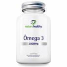 ÔMEGA 3 1.000MG FISH OIL MEG3 com 120 SOFTGELS NATURE HEALTHY