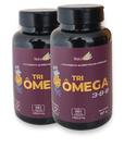 Ômega 3 100% Vegetal + KIT 2 MESES - Vit E - Sem Cheiro e Sem Gosto - 120 Cápsulas