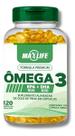 Ômega 3 1000mg 120 Cápsulas MaxLife Ômega 3 1000mg 120 Cápsulas MaxLife