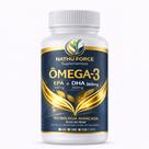 Ômega 3 1000mg 60 Cápsulas com EPA e DHA para vitalidade
