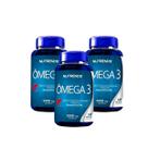 Ômega 3 1000mg Óleo de Peixe 120 Capsulas Nutrends - Kit 03 Unidades