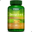 Ômega 3 6 9 1000mg Linhaça Borragem 60 Capsulas Herbamed