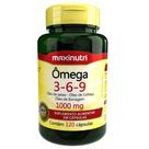 Ômega 3-6-9 Triplo 1000mg 120 Cápsulas Maxinutri
