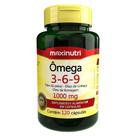 Ômega 3-6-9 Triplo 1000mg 120 Cápsulas Maxinutri