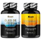 Omega 3 75 Caps + Vitamina D 75 Caps Growth Supplements