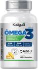Ômega 3 + Astaxantina e Luteína + MEG-3 EPA + DHA e Vitamina E Katiguá 60 cápsulas