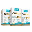 Ômega 3 Cápsulas 120 1000mg Equaliv Livre De Metais Pesados Kit Com 3