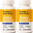 Ômega 3 Dha 1000 Easyboost Epa 400mg Dha 1000mg 120cap Kit2x