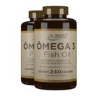 Ômega 3 Family Fish Oil Supplement in 2x240 cápsules softgels - Secrets Nutrition