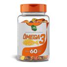 Ômega 3 Fish Oil 500mg 60 Cápsulas Óleo de Peixe Puro Suporte Cardiovascular e Bem-Estar