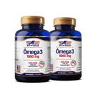 Ômega 3 Fish Oil Óleo de Peixe 1000 Vitgold Kit 2x 100 cap.