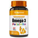 Ômega 3 Mastigável Peixinho Sabor Cereja 60 Cápsulas
