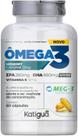 Ômega 3 Memory Vitamina E + Cafeína Meg-3 Katiguá 60 cápsulas